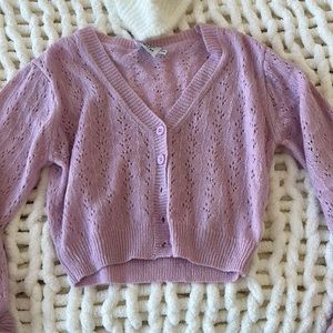 Pink princess poly sweater